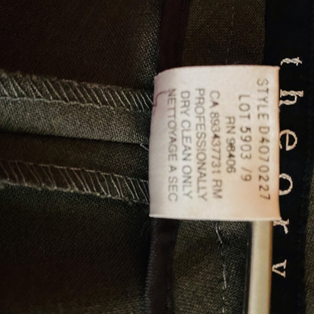 Theory Grey Pantsuit Lycra/Wool Pant & Jacket M 8 - Picture 16 of 16